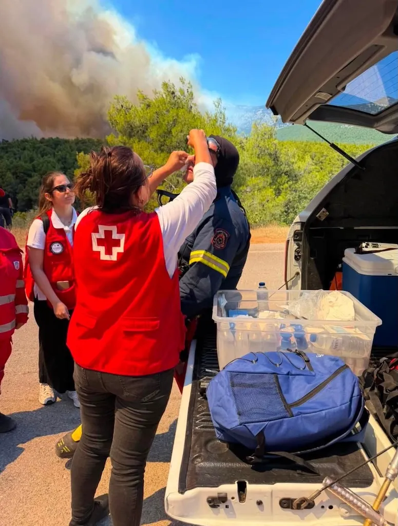 Ο Ελληνικός Ερυθρός Σταυρός προτείνει 10 συμβουλές για προστασία μετά από πυρκαγιά