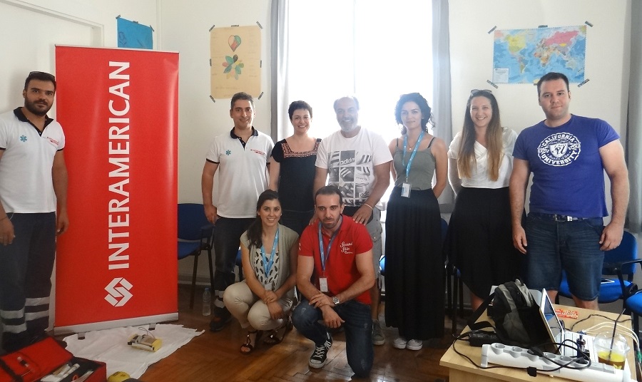 ΙΝΤERAMERICAN: Εκπαίδευση για Πρώτες Βοήθειες σε Ξενώνες των Παιδικών Χωριών SOS