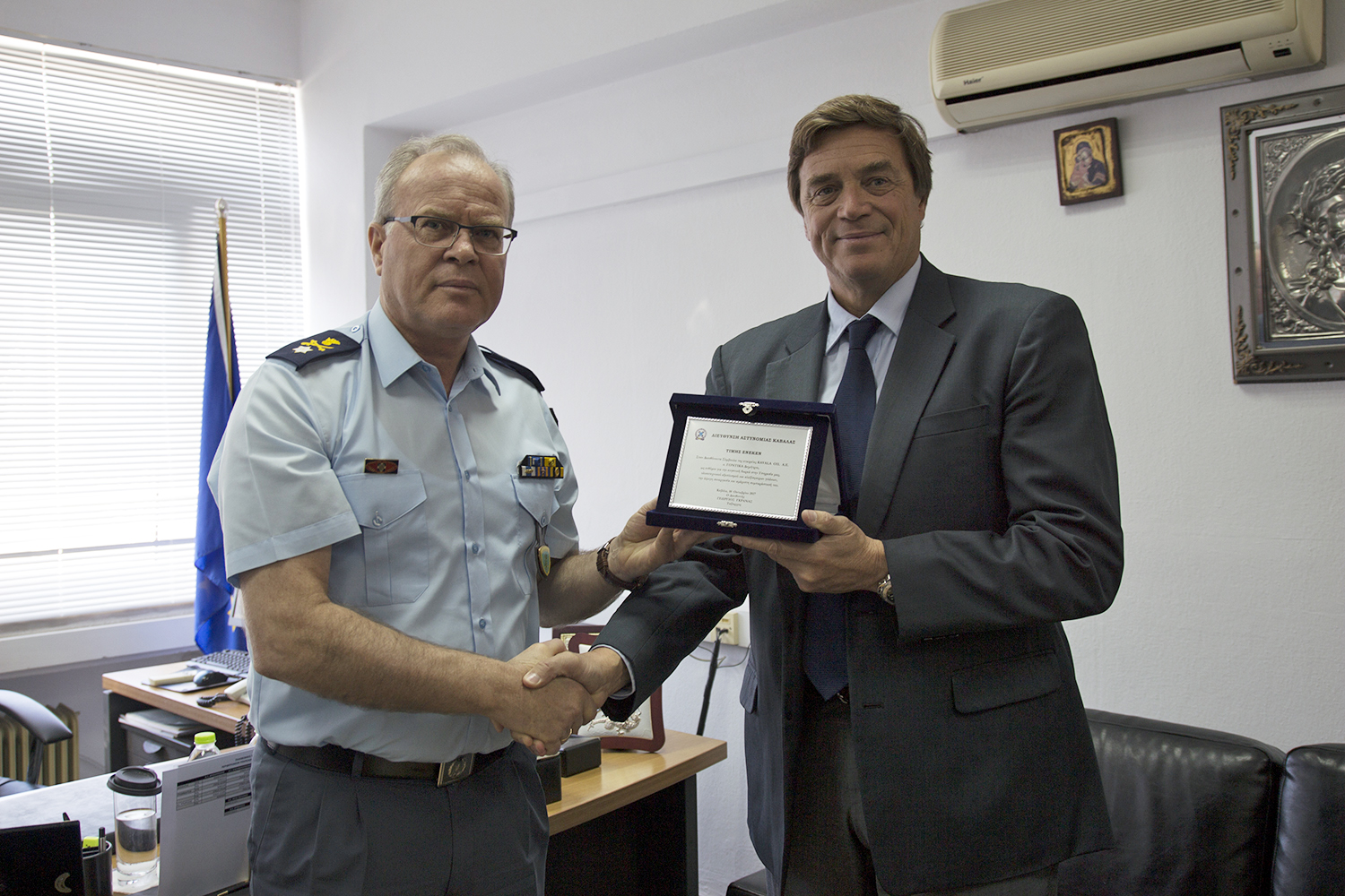 Energean: Στηρίζει τη Διεύθυνση Αστυνομίας στην Καβάλα