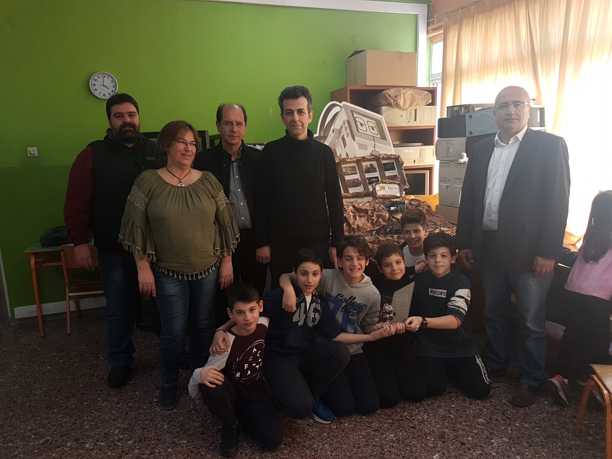 Δ.Ηρακλείου: Δεύτερη θέση για τα παιδιά του 3ου Δημοτικού στο Πρωτάθλημα Ρομποτικής