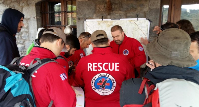 Συνδρομή των εθελοντών της ΕΟΔΑ στον απεγκλωβισμό 4 ατόμων στο Φαράγγι του Α. Λουκά