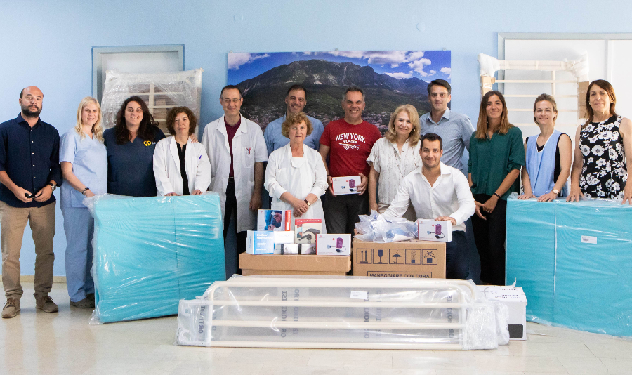 Ο Όμιλος ΕΛΛΗΝΙΚΑ ΠΕΤΡΕΛΑΙΑ εξοπλίζει τα Κέντρα Υγείας