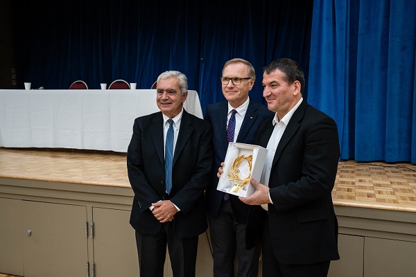 ΤHI Canada: Υποδοχή του Ολυμπιονίκη Πύρρου Δήμα