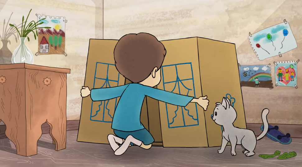 Το κουτί: Ένα πολυβραβευμένο animation για τα παιδιά του πολέμου