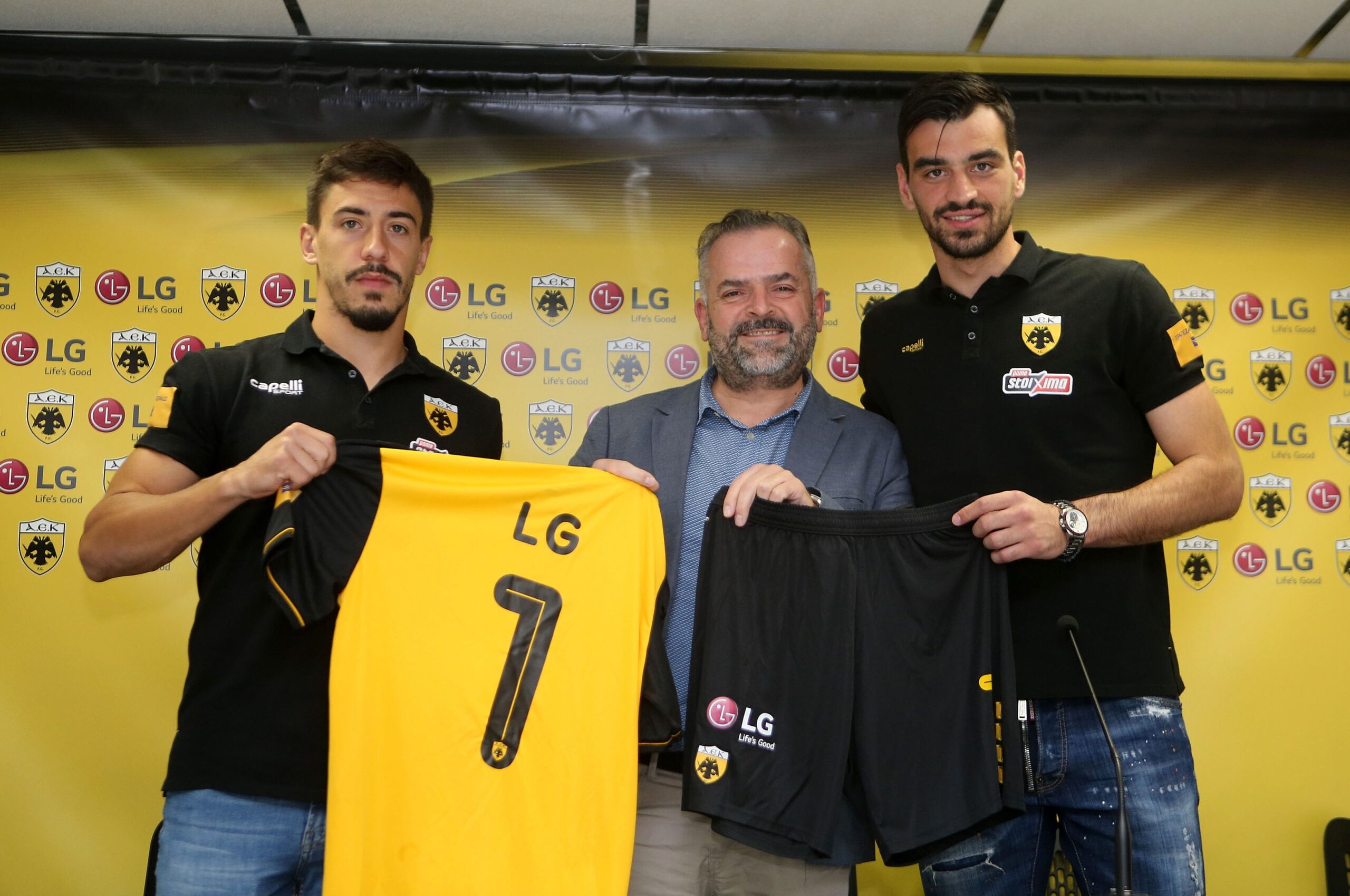 H LG στο πλευρό της ΠΑΕ ΑΕΚ
