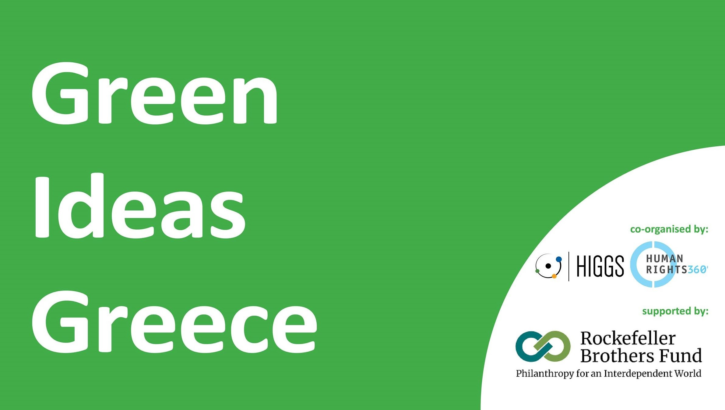 Green Ideas Greece 2020