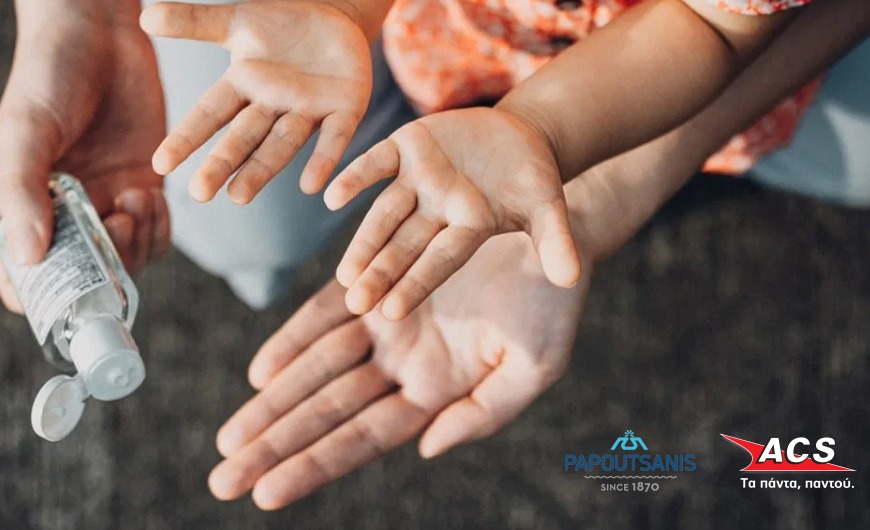 ACS: Δωρεάν αντισηπτικά στα Ειδικά Σχολεία όλης της χώρας