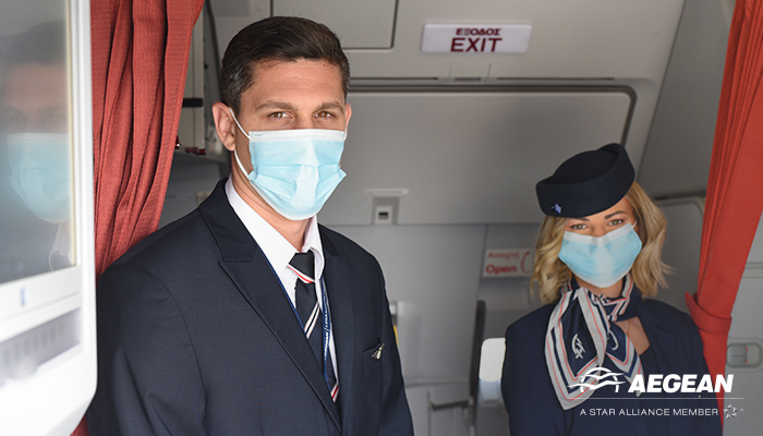 AEGEAN: Συνεργασία με Ιατρική Σχολή (Παν/μίου Κρήτης) για ελέγχους Covid-19