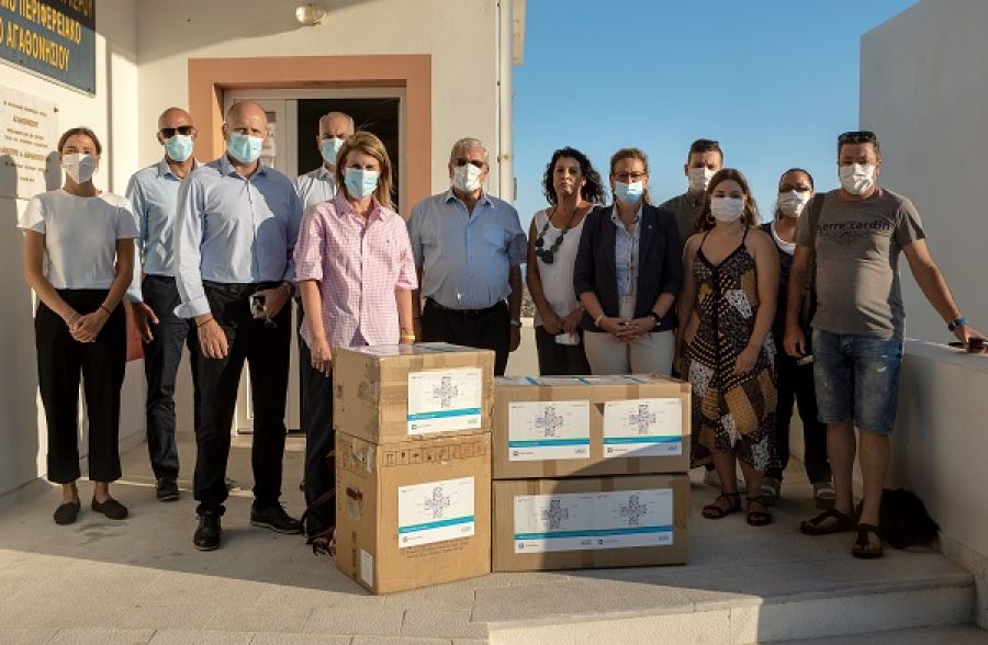 “Μαζί, με στόχο την υγεία”: Δωρεά στο Αγαθονήσι από την Alpha Bank