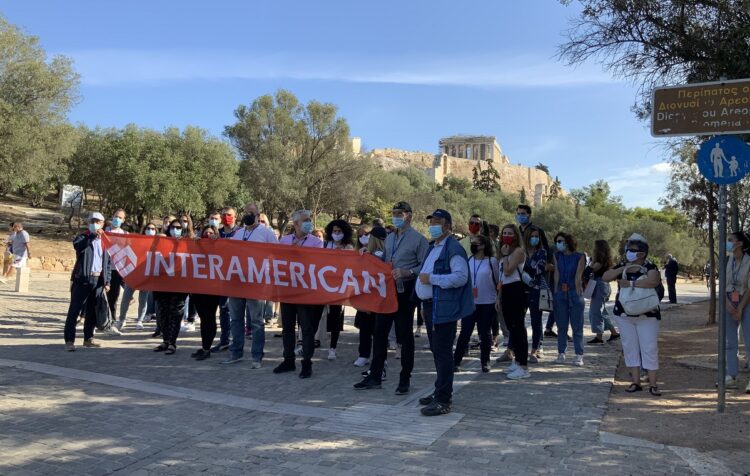 Μια διαφορετική επίσκεψη της INTERAMERICAN στην Ακρόπολη