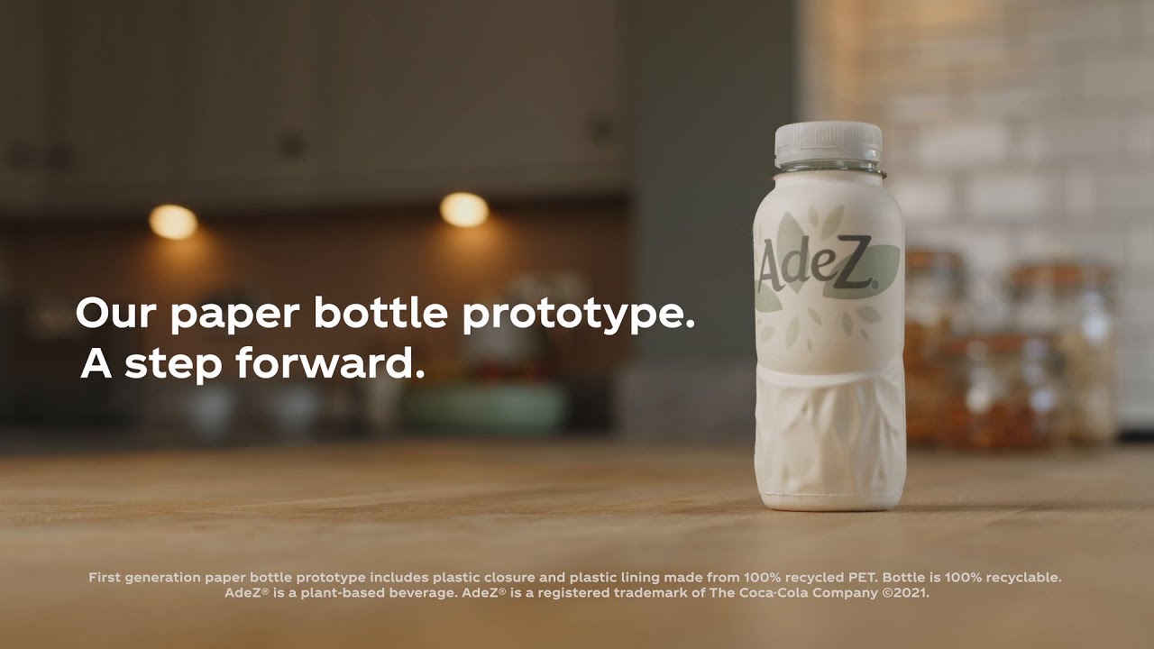 Coca-Cola: Δοκιμή μπουκαλιού από χαρτί