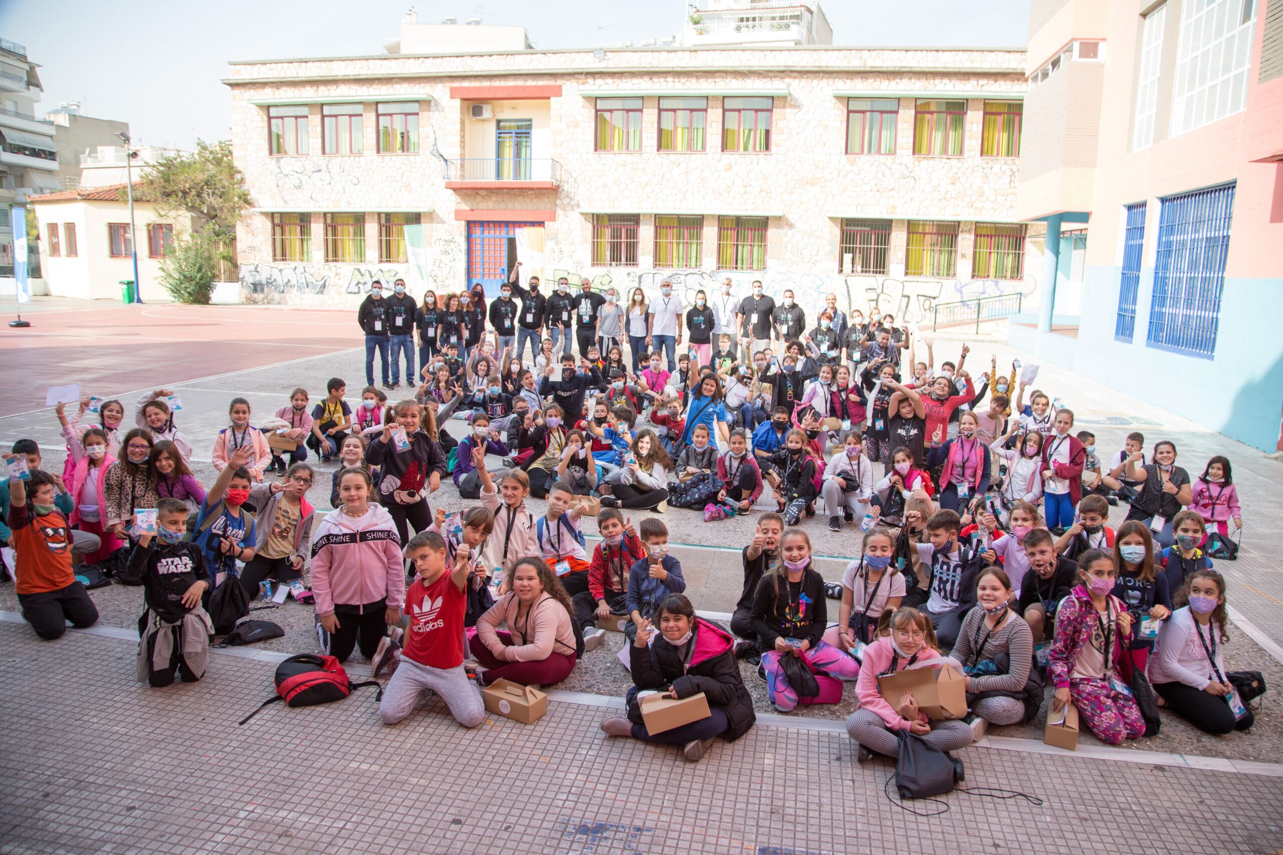 Το Γήπεδο Ζωής ξεκίνησε τις δράσεις του στα σχολεία της Νίκαιας