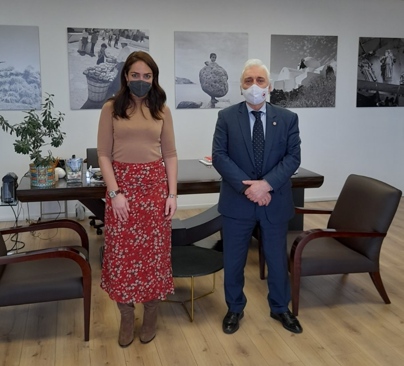 EEΣ: Συνάντηση με την Υφυπουργό Εργασίας και Κοινωνικών Υποθέσεων, Δόμνα Μιχαηλίδου