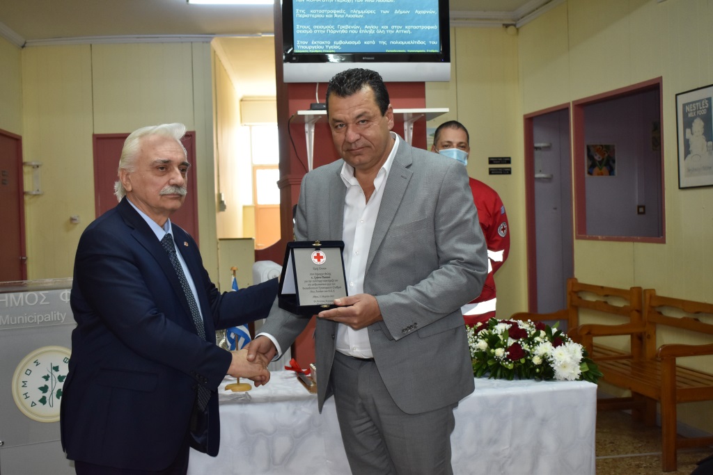 Βραβεύσεις από τον Πρόεδρο του ΕΕΣ Dr. Αντώνιο Αυγερινό