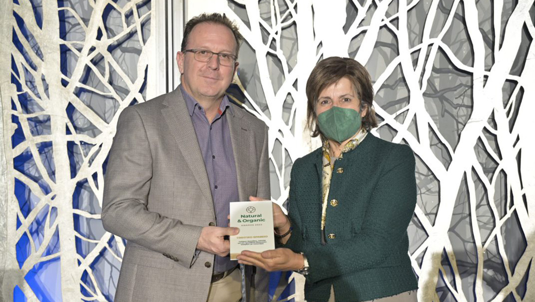 Bραβείο στον Τρύφωνα Φωτιάδη στα Natural & Organic Awards