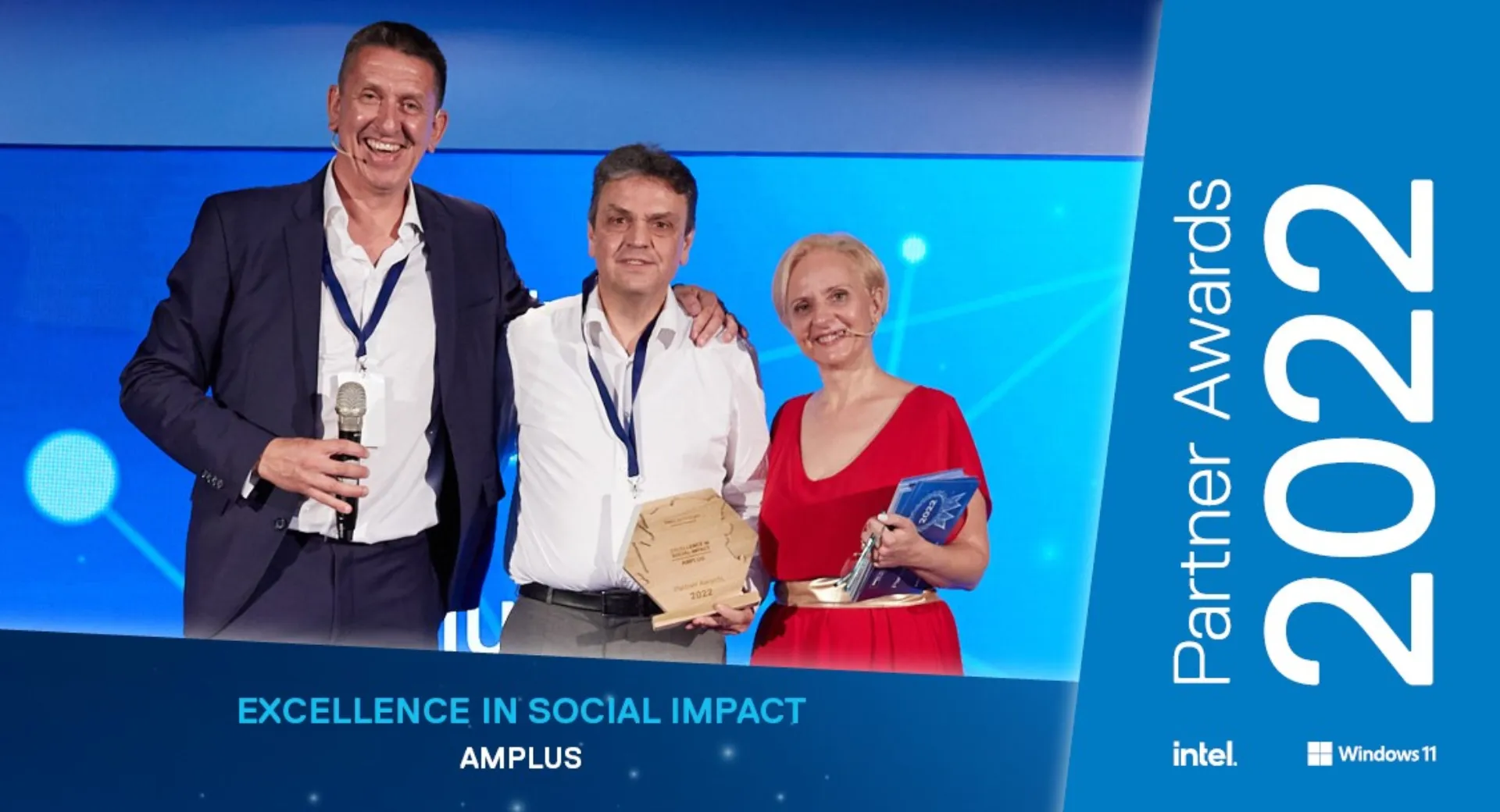 Amplus: Τιμήθηκε με το βραβείο “Excellence in Social Impact” 