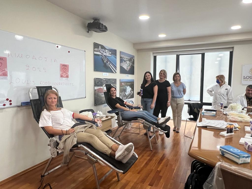 Η Loulis Food Ingredients συνεισφέρει στην αξία της εθελοντικής αιμοδοσίας