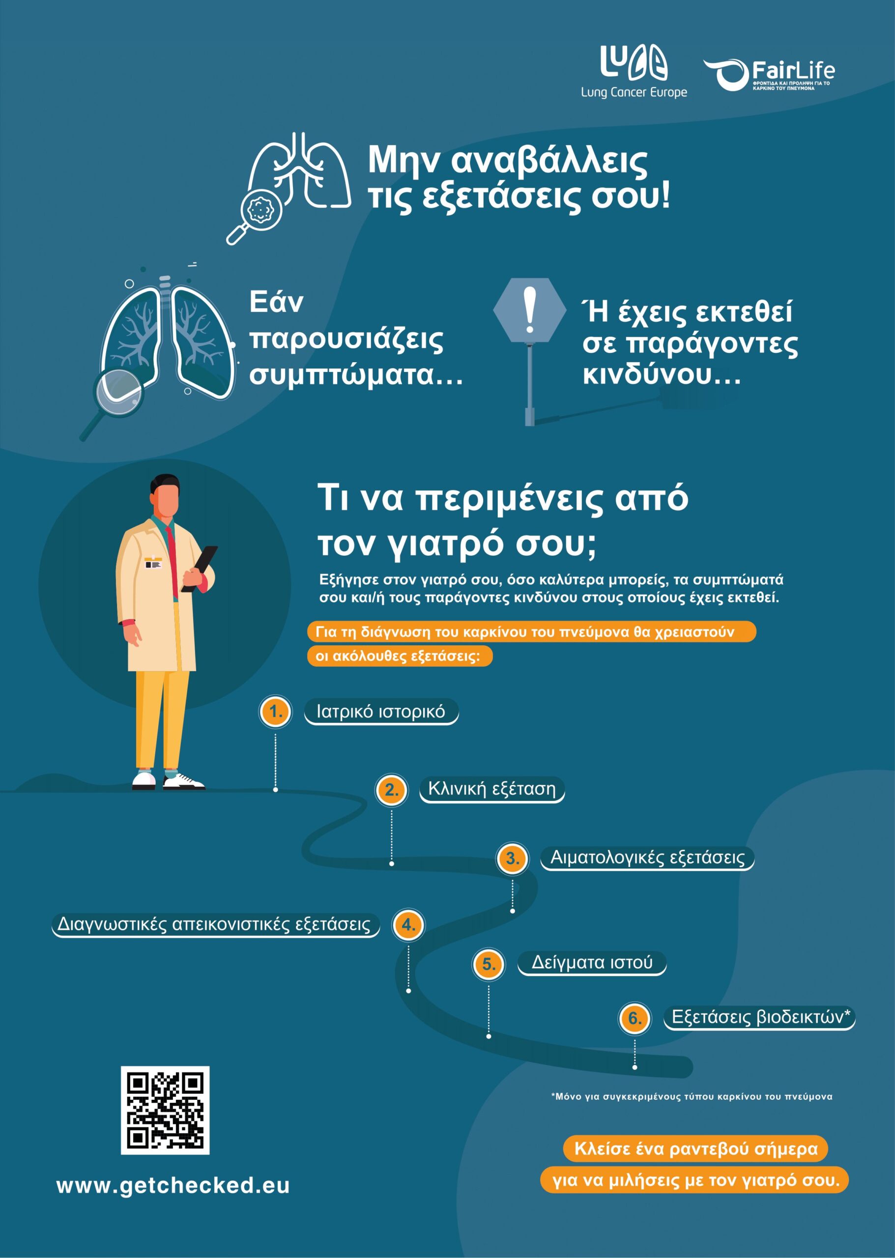 Εκστρατεία ευαισθητοποίησης για τον Καρκίνο του Πνεύμονα