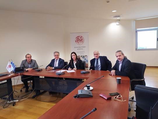 Μνημόνιο συνεργασίας CSR HELLAS και Πανεπιστημίου Κρήτης