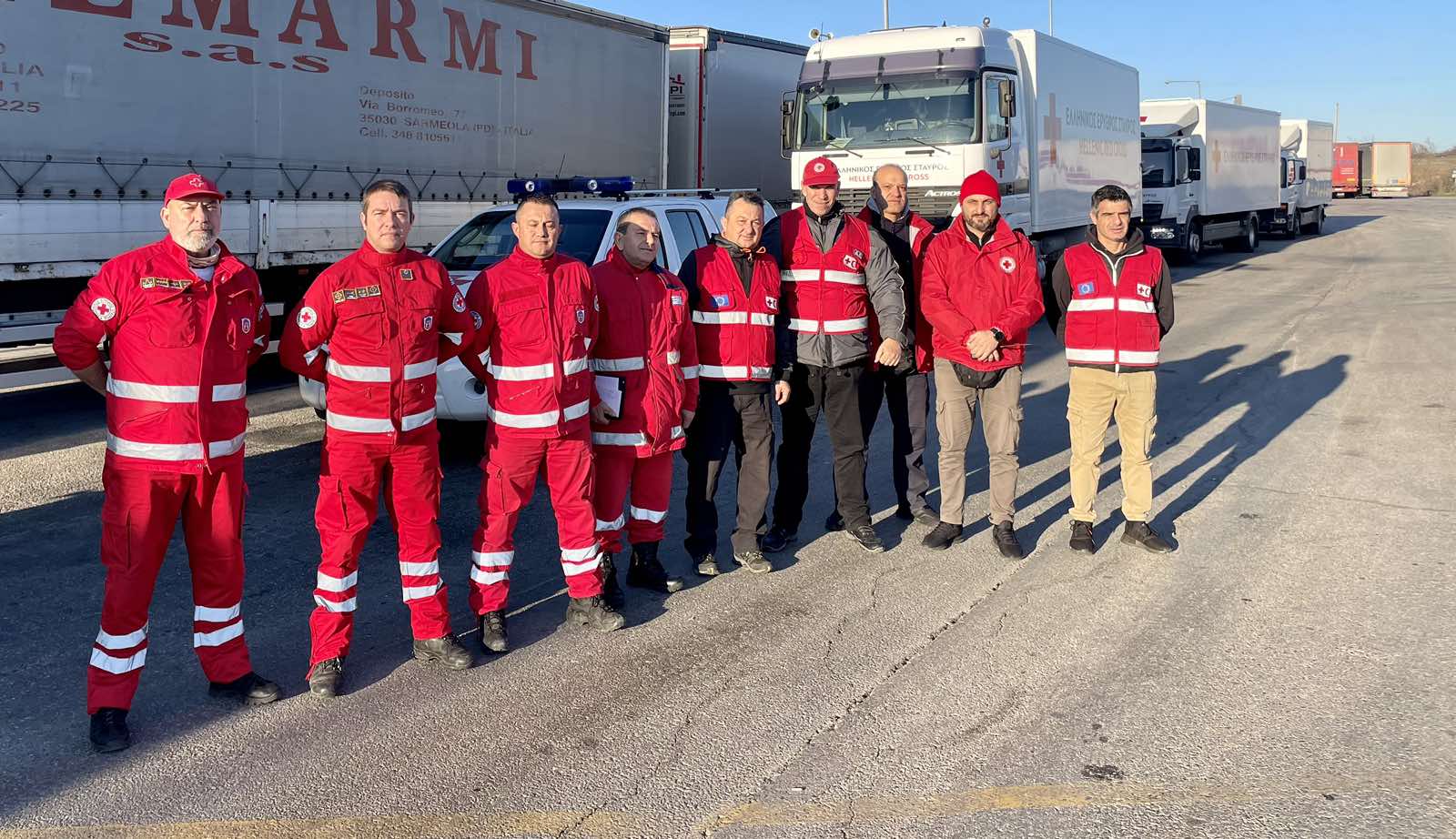 Θερμή υποδοχή στην Τουρκία για την ανθρωπιστική αποστολή του E.Ε.Σ.