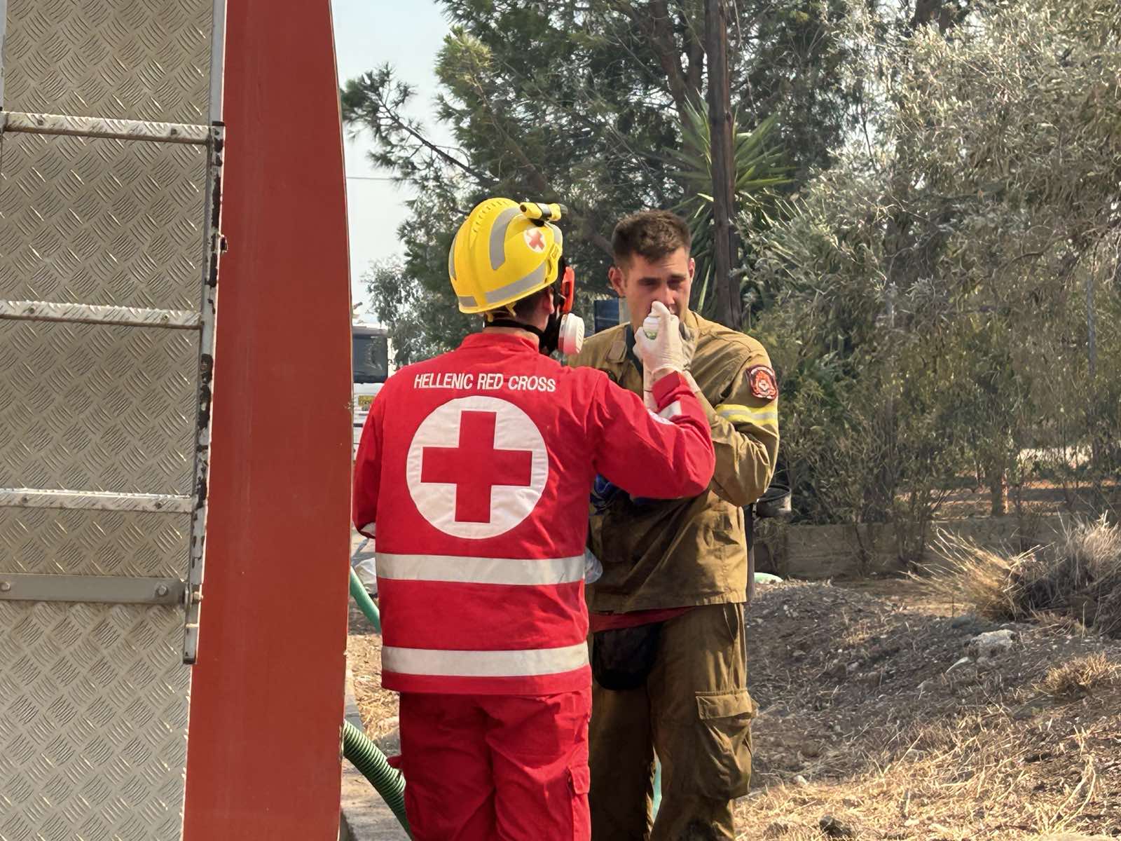 Εθελοντές Σαμαρείτες-Διασώστες επιχειρούν στο πλευρό της Πυροσβεστικής Υπηρεσίας 