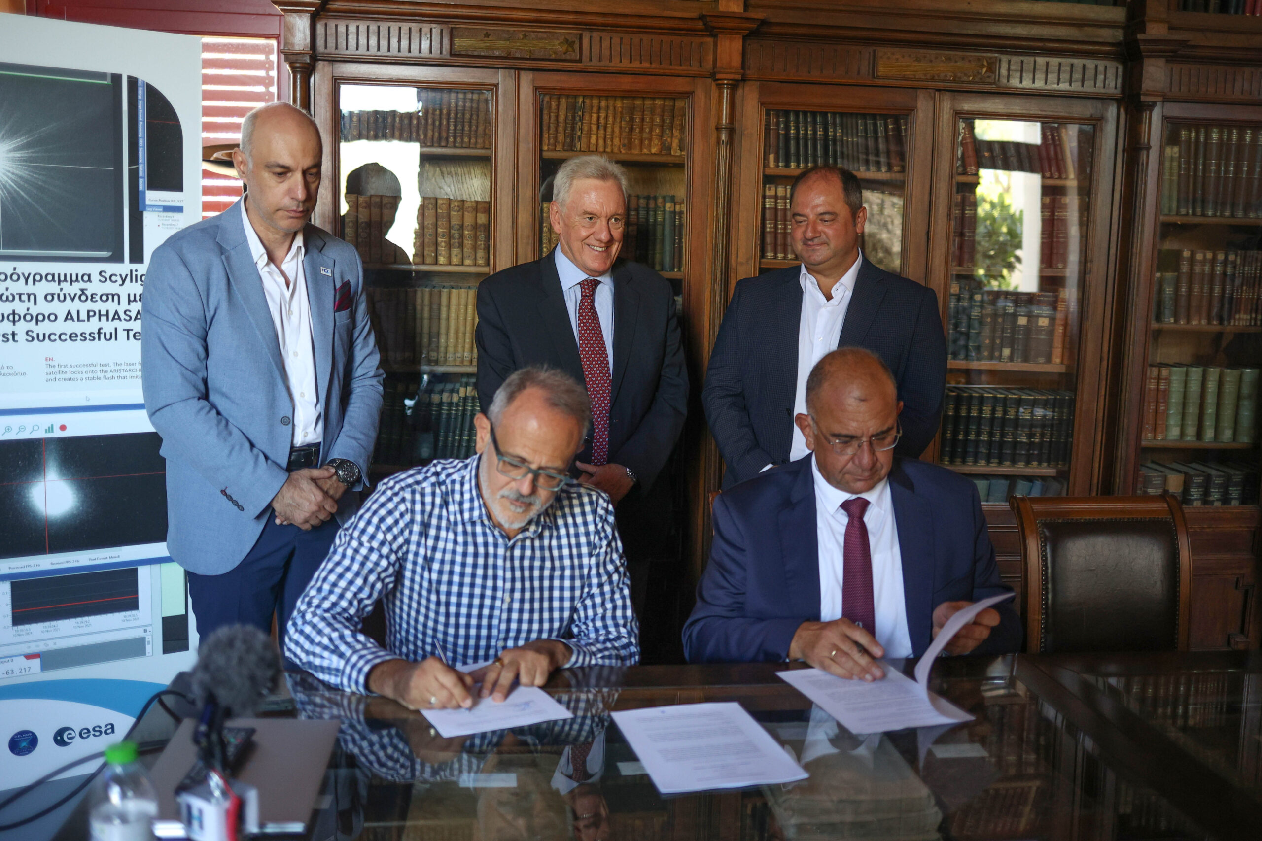 Συνεργασία Εθνικού Αστεροσκοπείου Αθηνών και HELLAS SAT