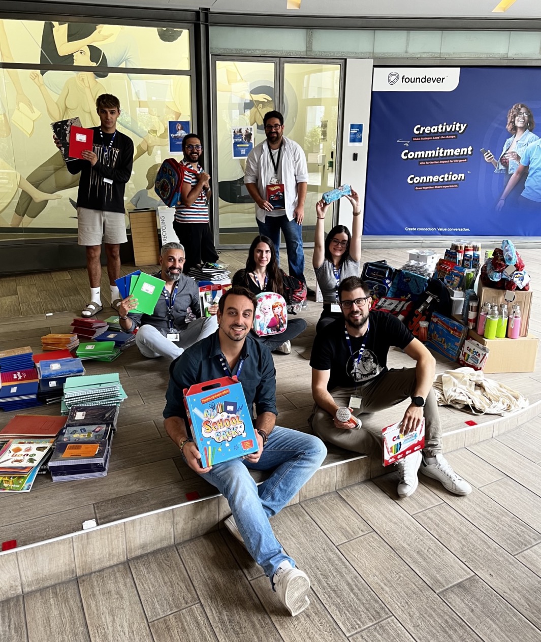 Η Foundever στηρίζει τα Παιδικά Χωριά SOS