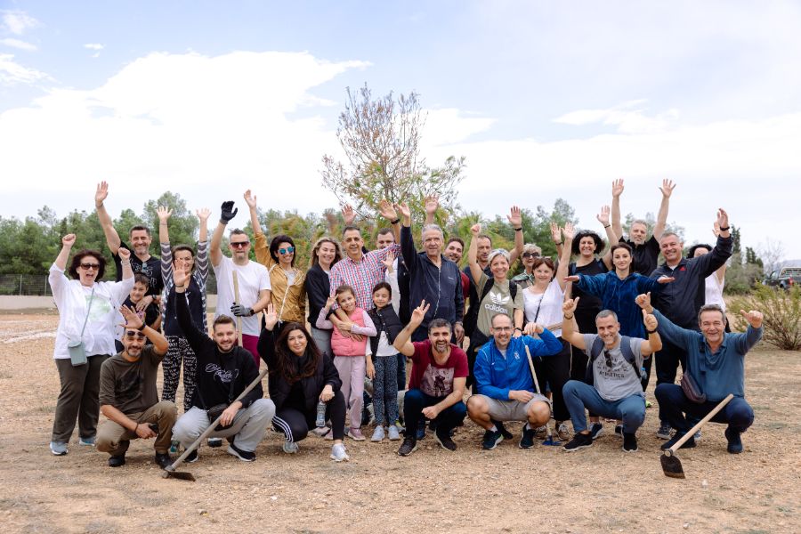 Συμμετείχε σε δενδροφύτευση η Επιθεώρηση του Χ. Χρυσολόγου