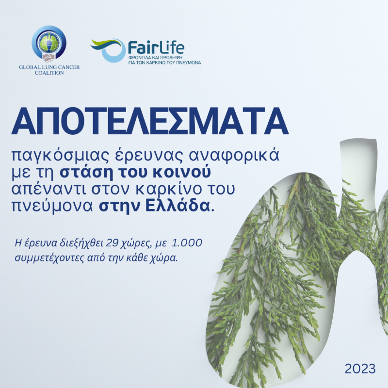 FairLife L.C.C.: Ο καρκίνος του πνεύμονα και η στάση του κοινού