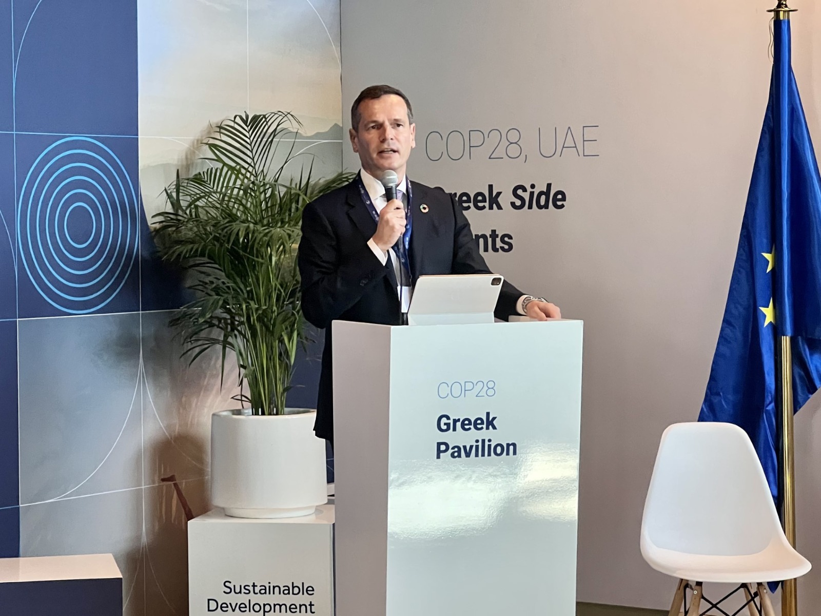 M.Μανουσάκης (ΑΔΜΗΕ) – COP 28: Ηλεκτρική διασύνδεση Ελλάδας- Κύπρου – Ισραήλ