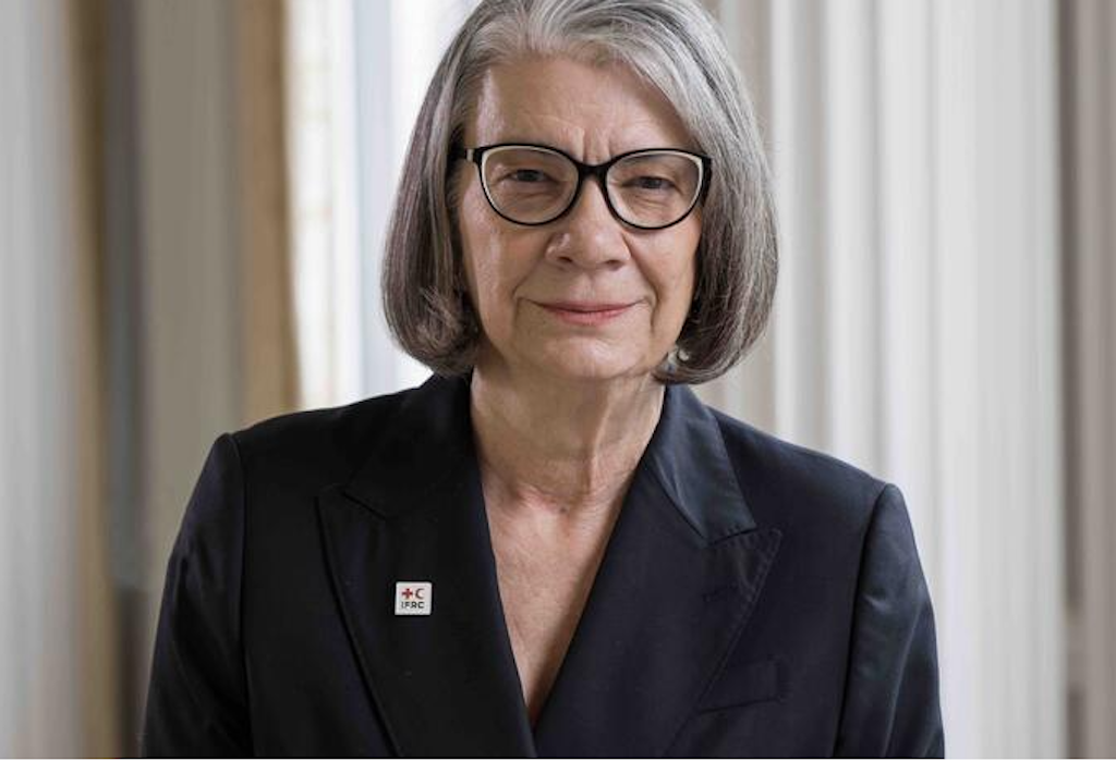 Nέα Πρόεδρος της Διεθνούς Ομοσπονδίας Ερυθρού Σταυρού και Ερυθράς Ημισελήνου