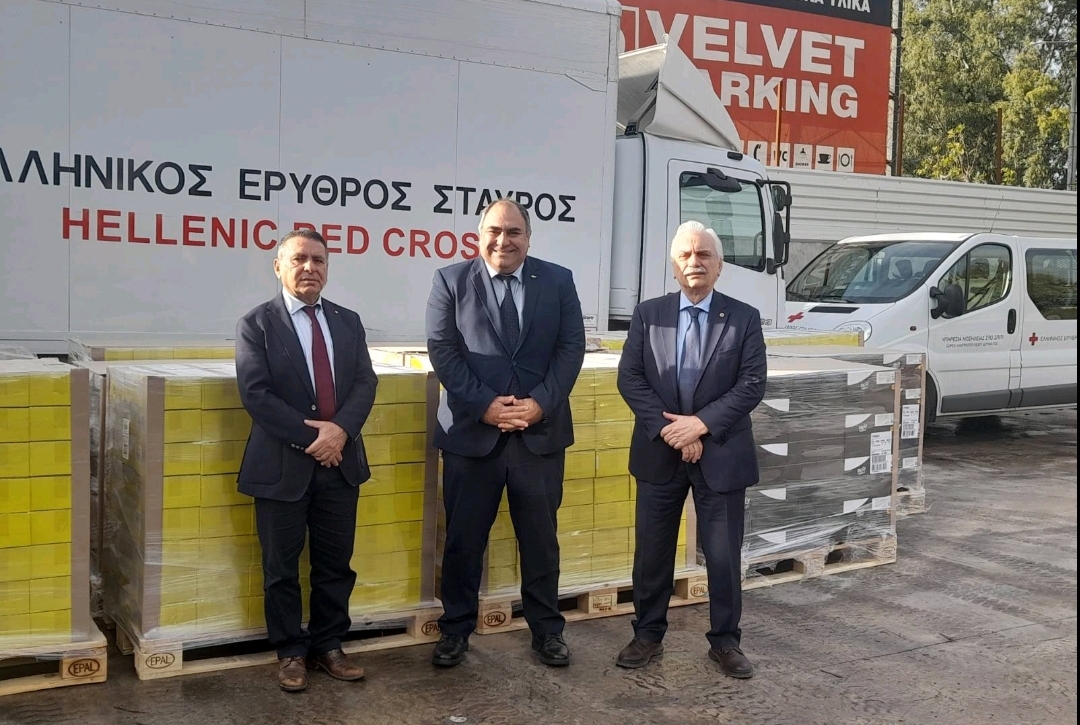 EEΣ: Συνεργασία με Κυπριακό Ερυθρό Σταυρό στη Θεσσαλία