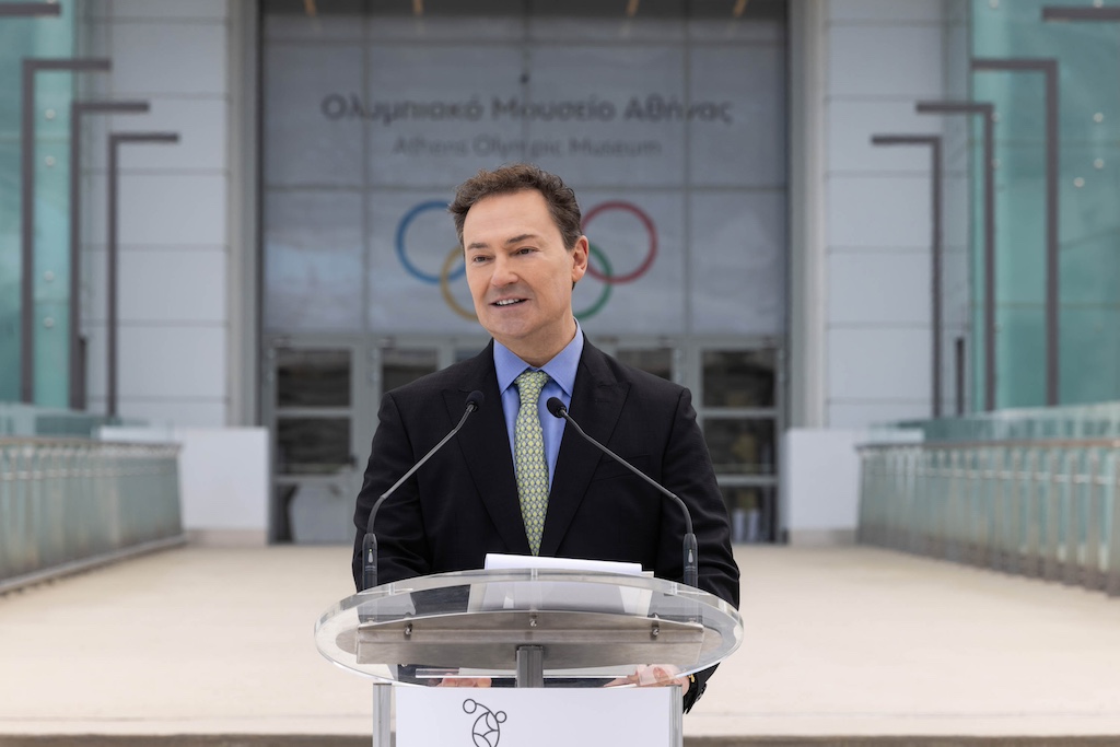 Το Ολυμπιακό Μουσείο Αθήνας έγινε μέρος του ταξιδιού της Ολυμπιακής Φλόγας