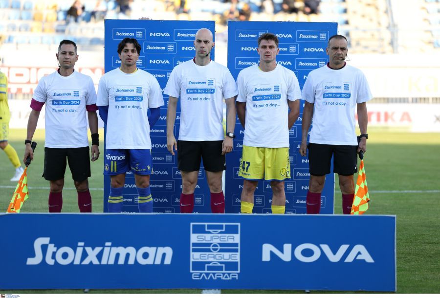 Δράση για το περιβάλλον από Stoiximan, Super League & We4All