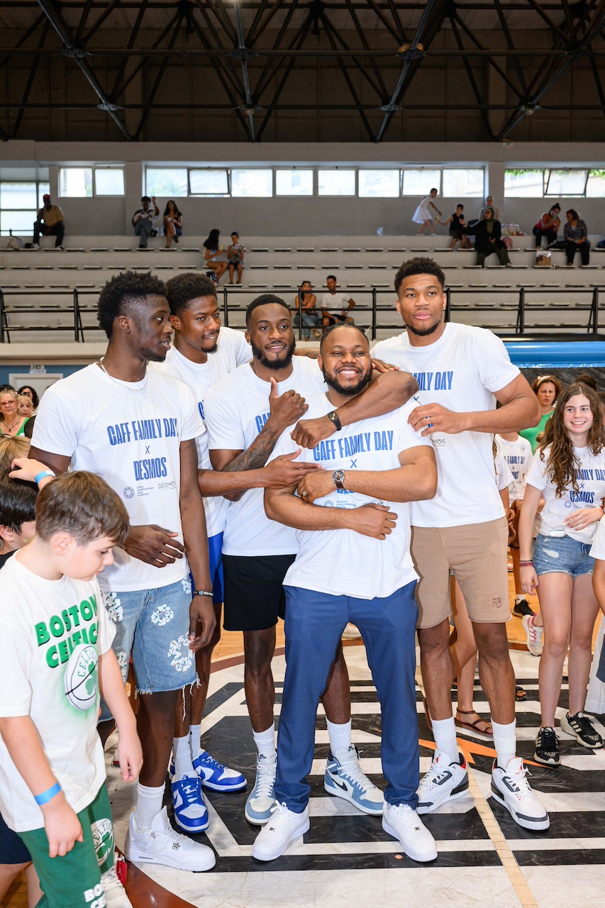 Συνεργασία Charles Antetokounmpo Family Foundation CAFF & ΔΕΣΜΟΣ