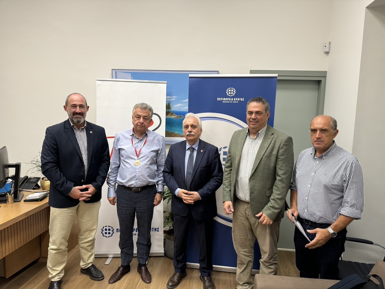 EEΣ: Μνημόνιο συνεργασίας με την Περιφέρεια Κρήτης