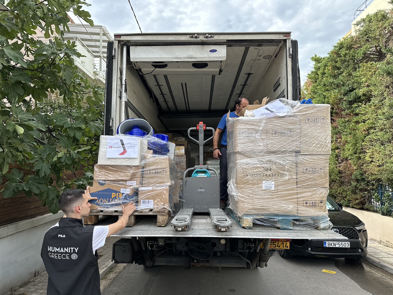 H ΗUAWEI στηρίζει το Κοινωνικό Παντοπωλείο του Δήμου Πεντέλης