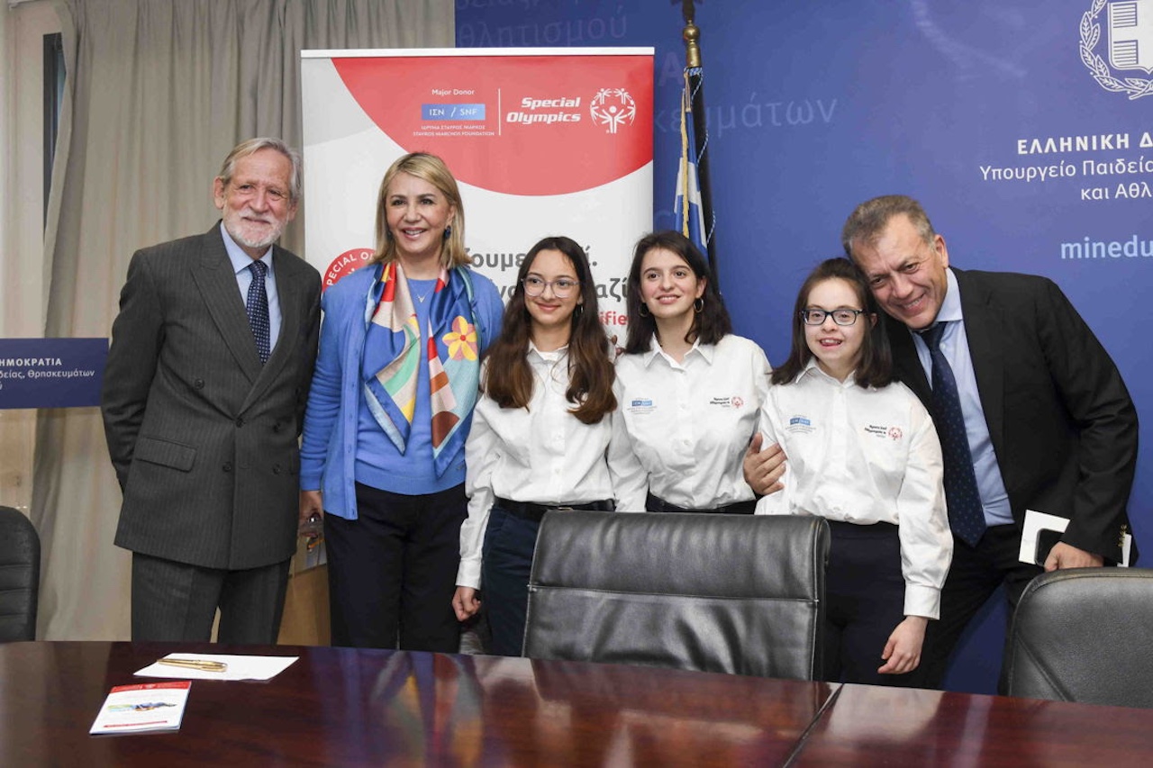 Συμφωνία ΥΠΑΙΘΑ-Special Οlympics για την ενταξιακή κοινωνία