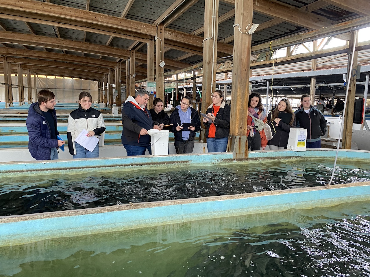 ΕΛΟΠΥ: Επίσκεψη Γάλλων φοιτητών σε ελληνικές ιχθυοκαλλιέργειες