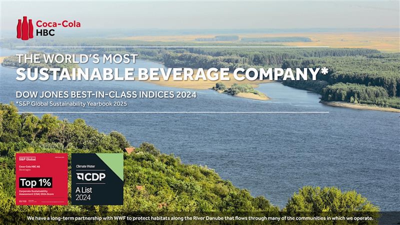 Coca-Cola HBC: Η πιο βιώσιμη εταιρεία ποτών στον κόσμο
