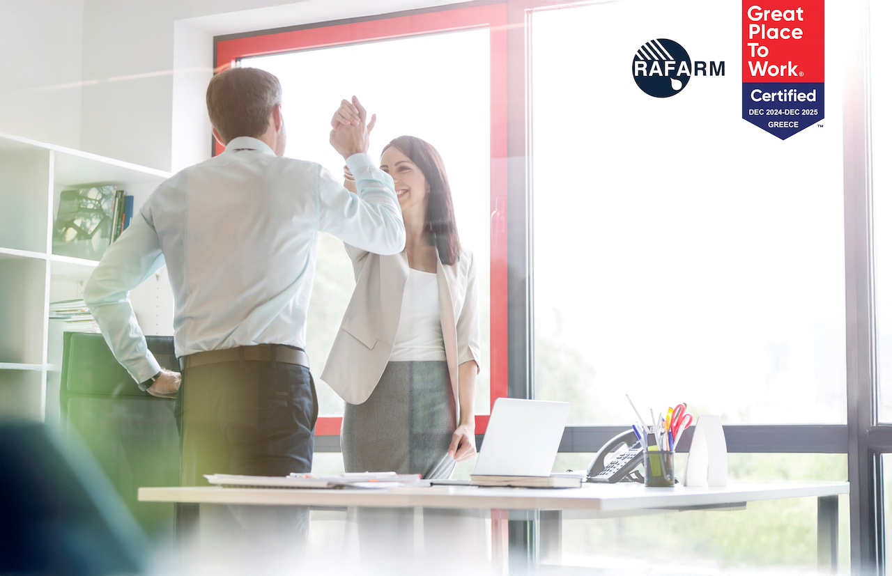 H RAFARM Πιστοποιήθηκε ως Great Place to Work