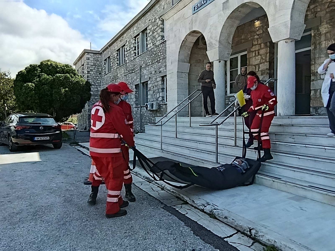 EEΣ: Άσκηση ετοιμότητας στο Νοσοκομείο Παίδων Πεντέλης