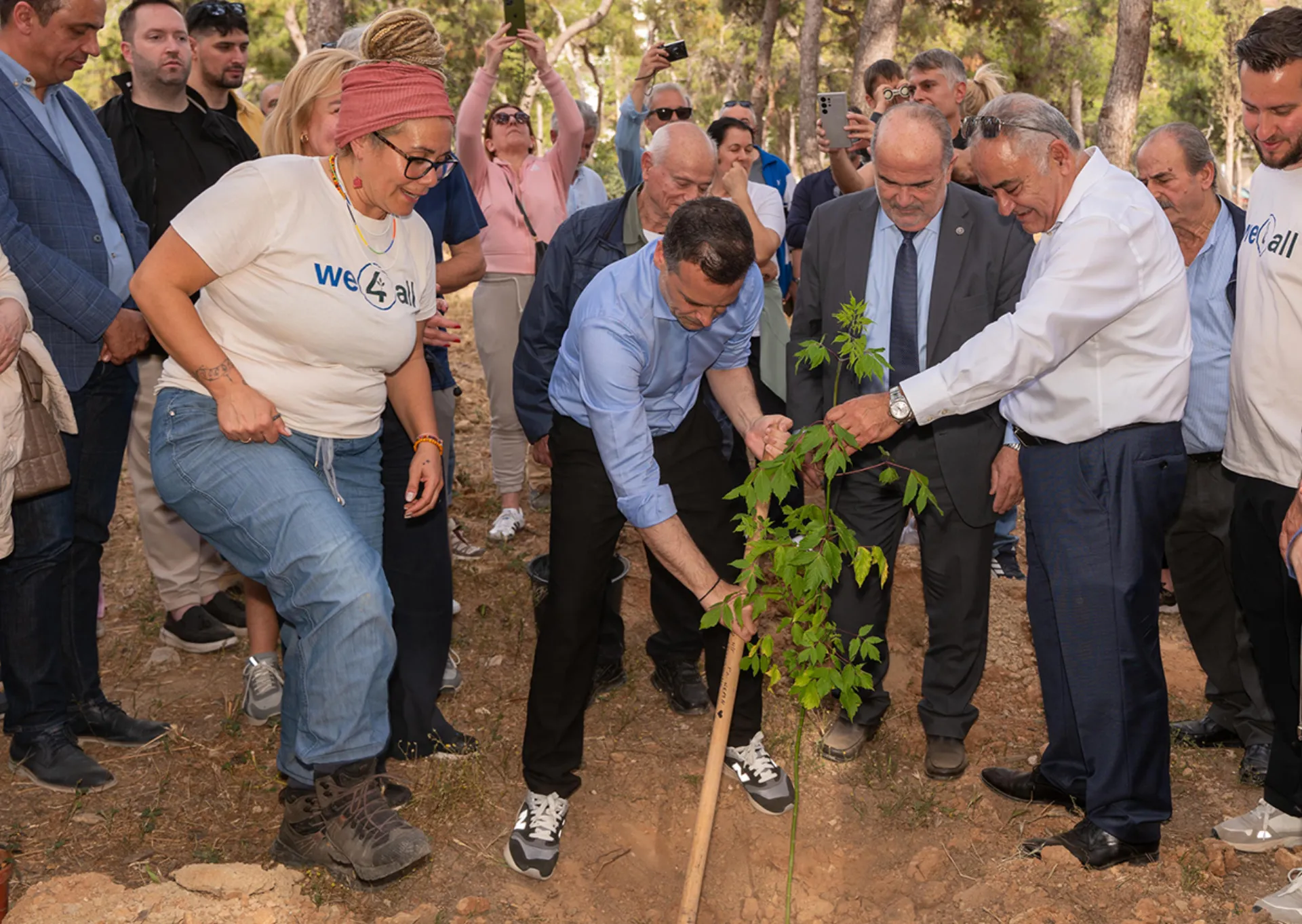 ΕΕΑ: Δεντροφύτευση στο Άλσος Ευελπίδων