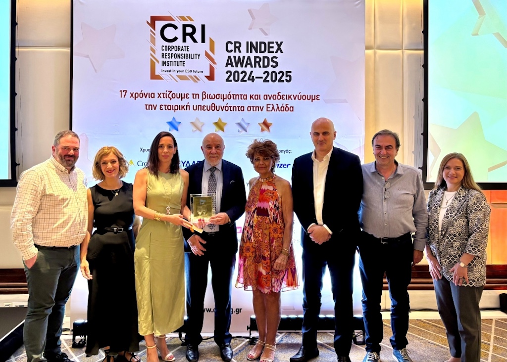 GENESIS Pharma: Κορυφαία διάκριση στον Εθνικό Δείκτη Εταιρικής Ευθύνης-CR Index 