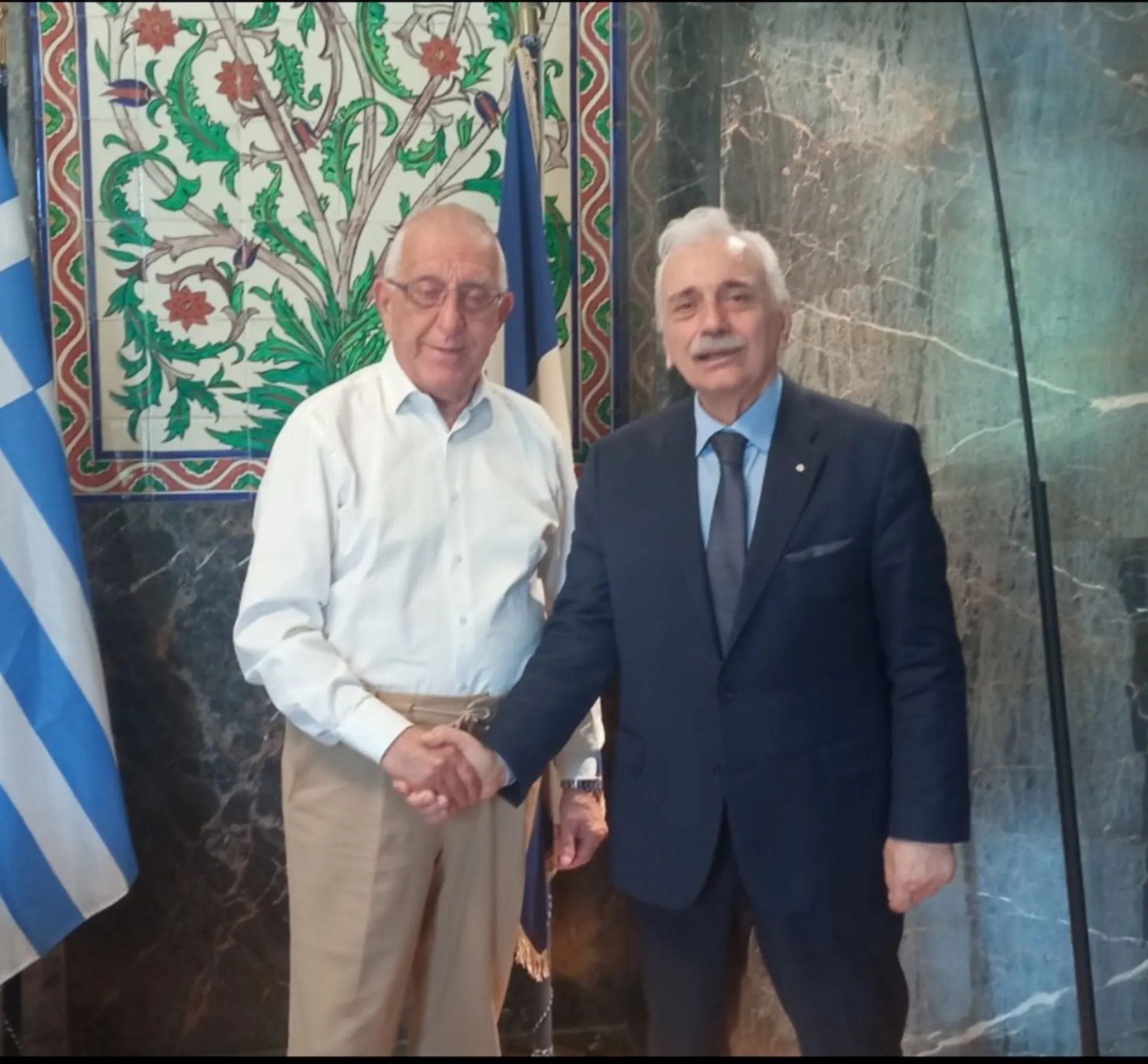 EEΣ: Συνάντηση με τον Πρόεδρο της Βουλής, Νικήτα Κακλαμάνη