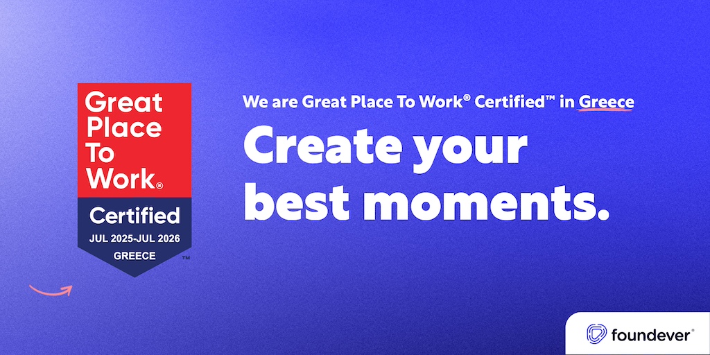 Foundever: Αναγνωρίζεται ως Great Place to Work στην Ελλάδα