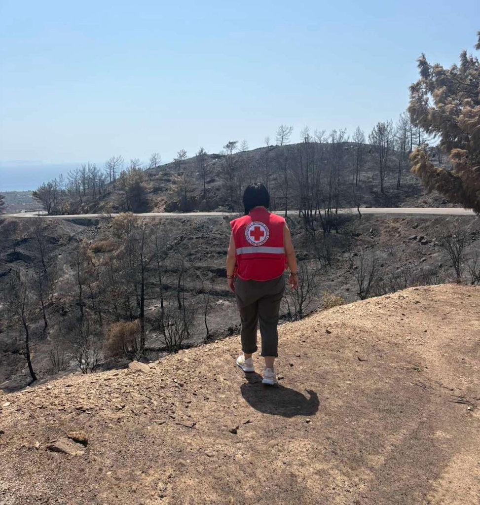 Πρώτες Βοήθειες Ψυχικής Υγείας στους κατοίκους της πυρόπληκτης Χίου