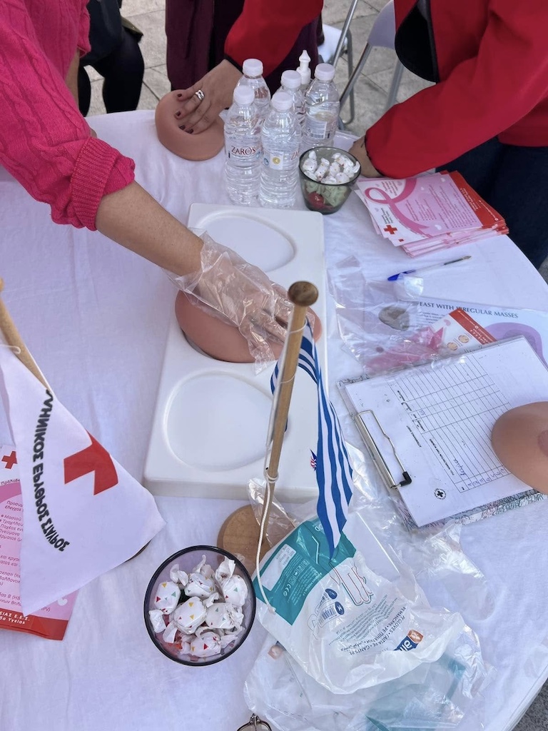 10ήμερη Εκστρατεία για την Πρόληψη του Καρκίνου του Μαστού στην Κρήτη