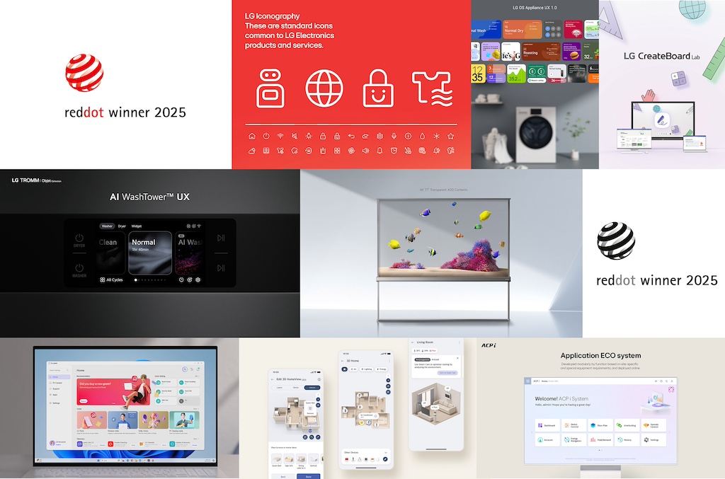 LG: Διακρίσεις για την καινοτομία στο βιομηχανικό σχέδιο