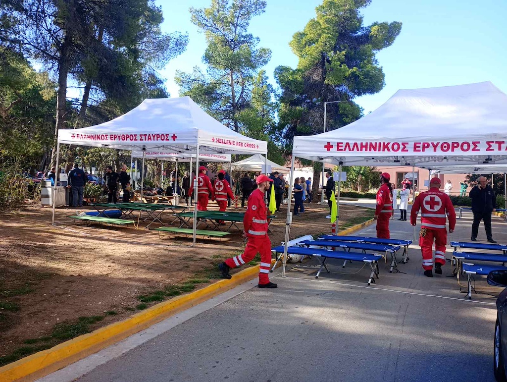 Ο ΕΕΣ στην άσκηση ετοιμότητας του Γ.Ν.Ν.Θ.Α. «Η Σωτηρία»